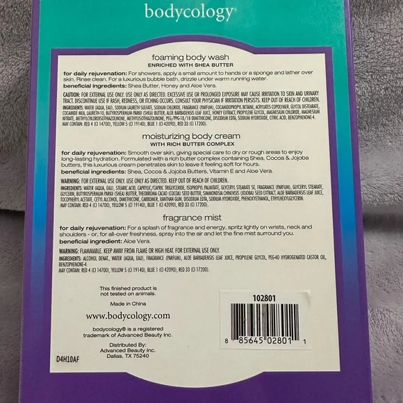 bodycology Moroccan Sunset Gift Set NIB